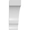 Ekena Millwork 5 1/2-in. W x 16-in. D x 16-in. H Balboa Architectural Grade PVC Knee Brace BRCP055X16X16BOA - alternate 4